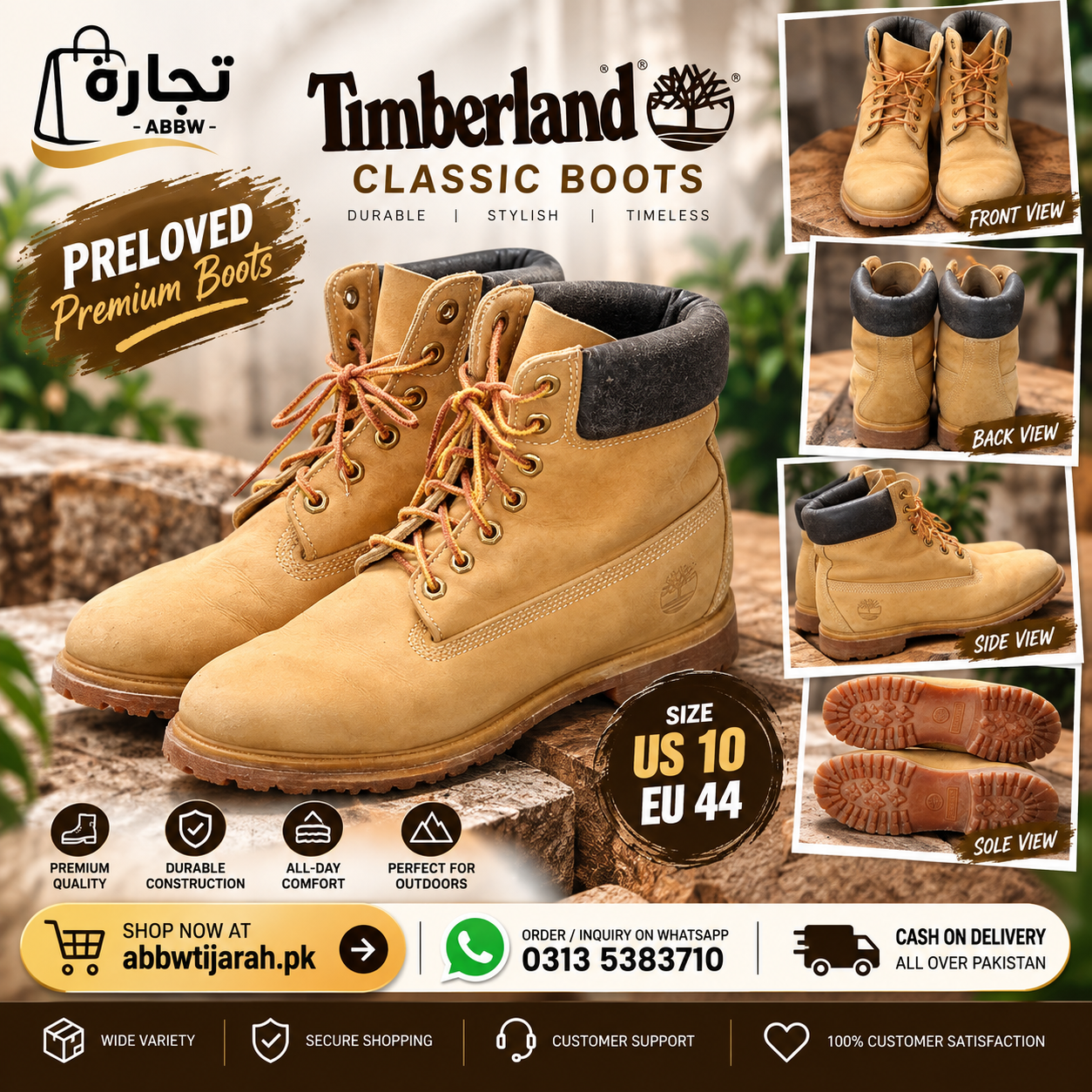 Timberland Classic Wheat Boots – Preloved